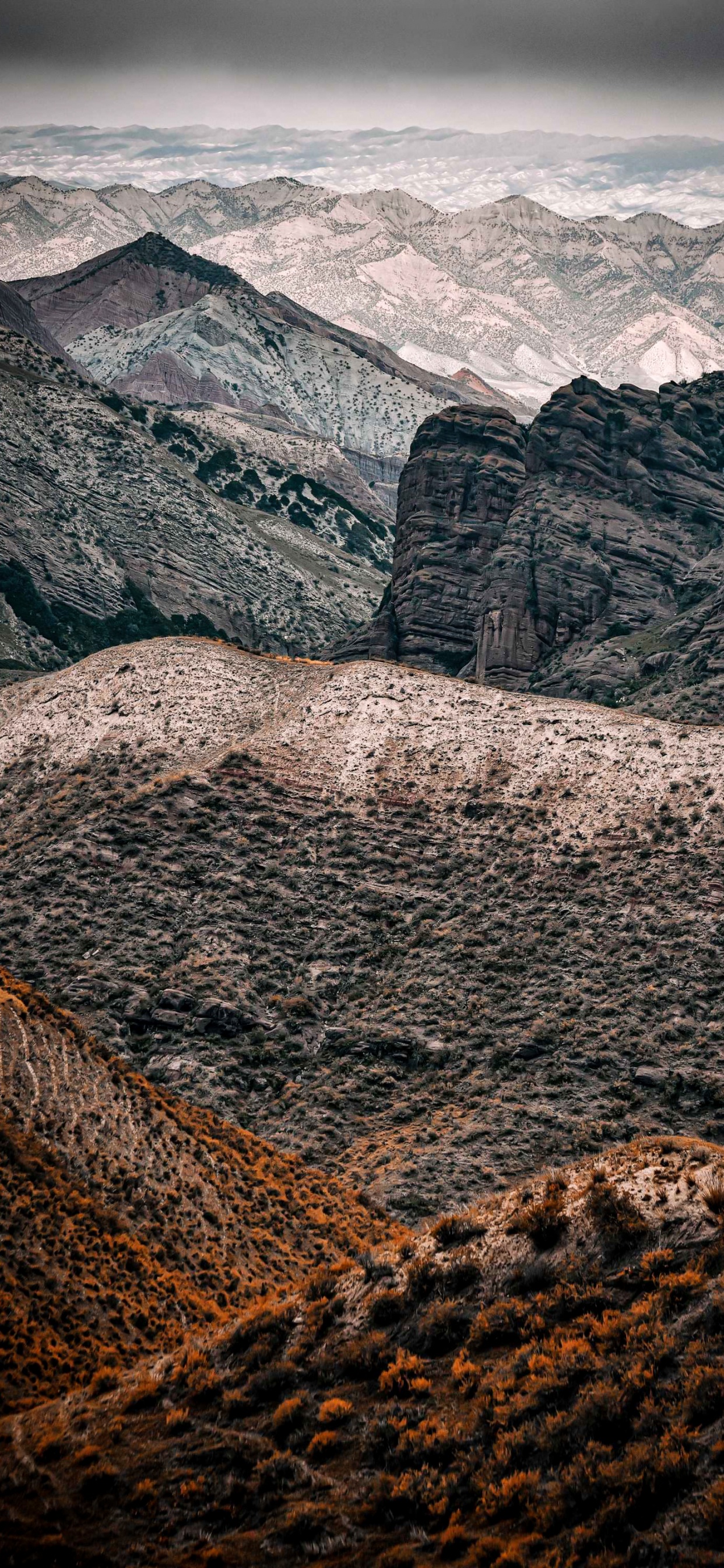 Обои облако, гора, экорегион, природный ландшафт, окружающая среда в разрешении 1242x2688