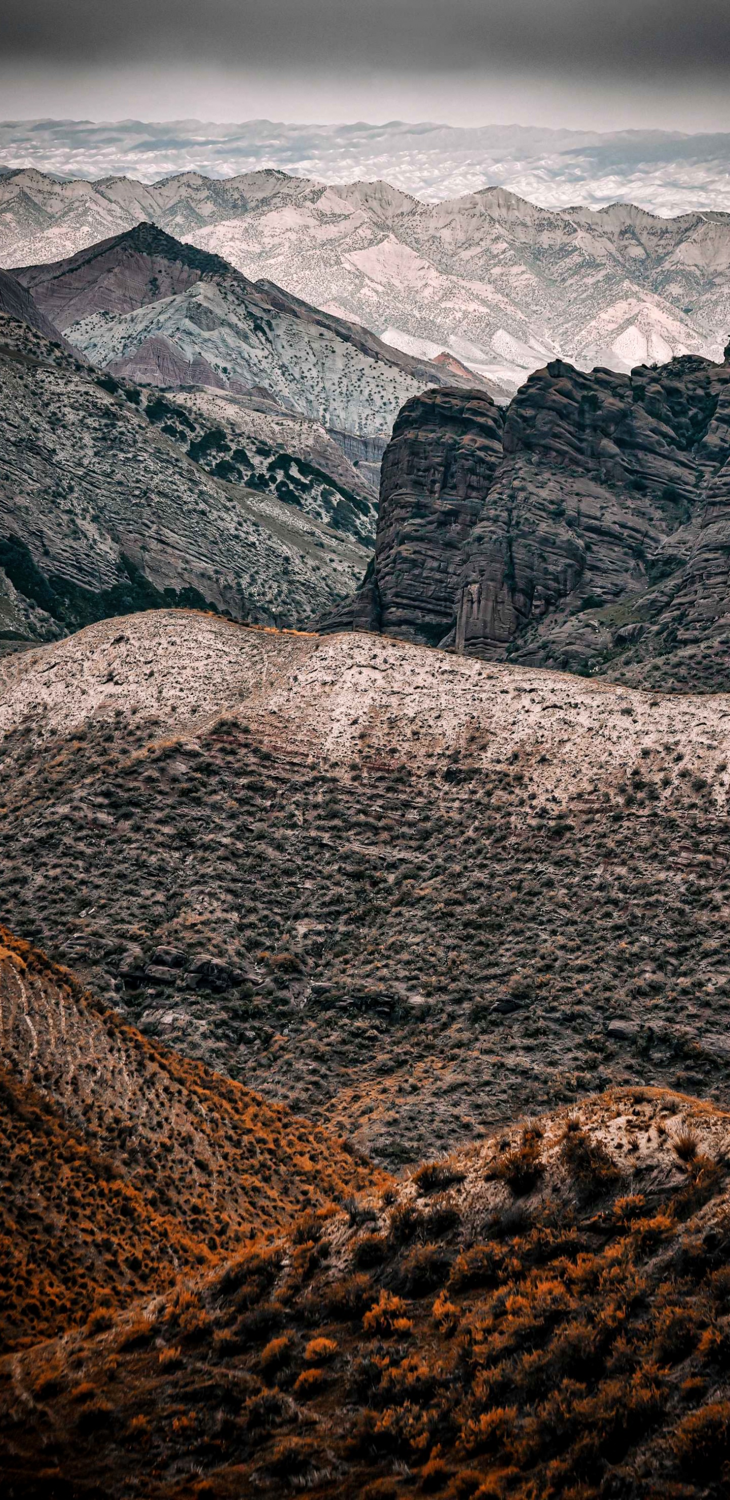 Обои облако, гора, экорегион, природный ландшафт, окружающая среда в разрешении 1440x2960