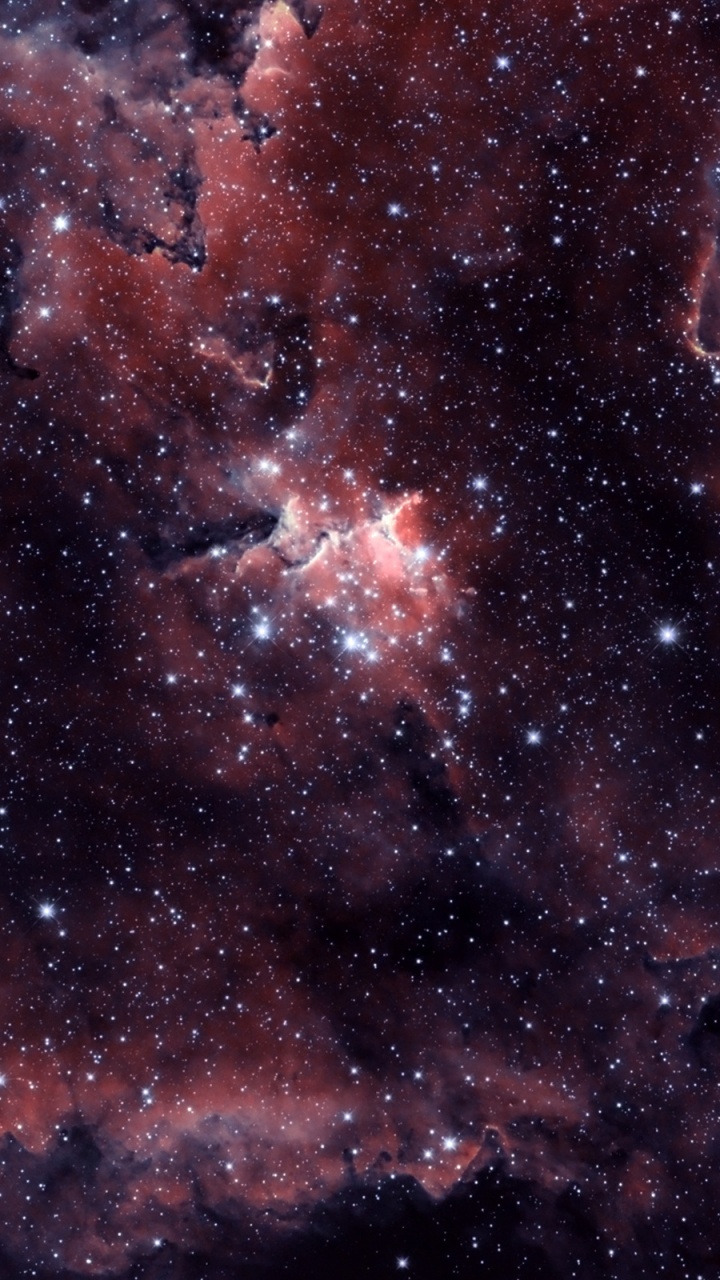 Обои туманность, Галактика, звезда, Астрономия, астрономический объект в разрешении 720x1280