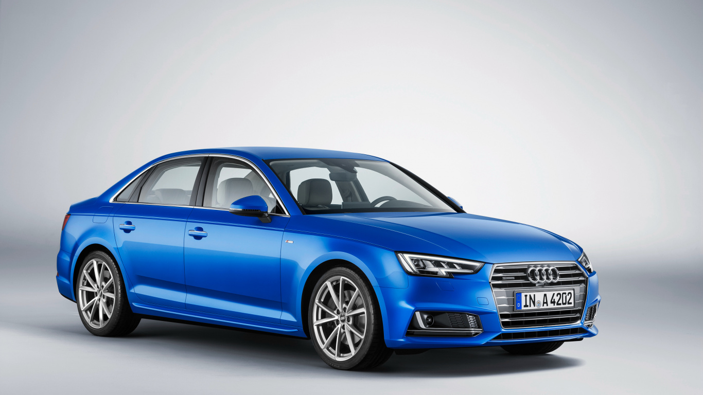 Обои 2017 Ауди А4, 2018 Ауди А4, Ауди С4, audi, авто в разрешении 1366x768