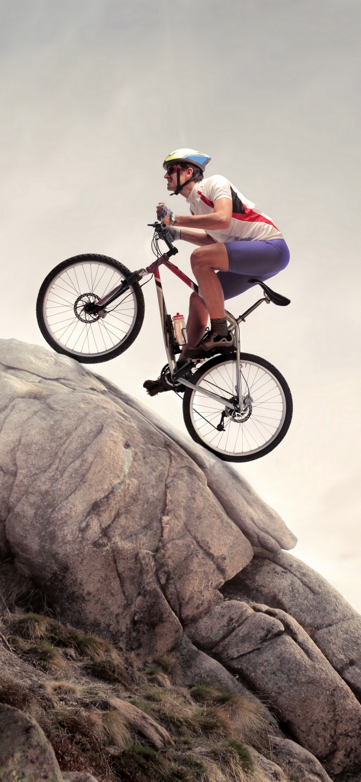 Обои экстремальный вид спорта, Велоспорт, велосипед, велосипедный спорт, горный велосипед в разрешении 1242x2688