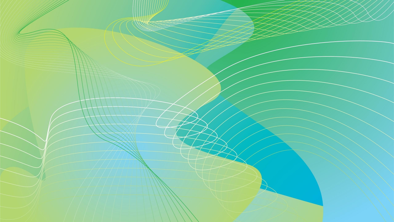 Обои зеленый, линия, узор, графический дизайн, графика в разрешении 1280x720