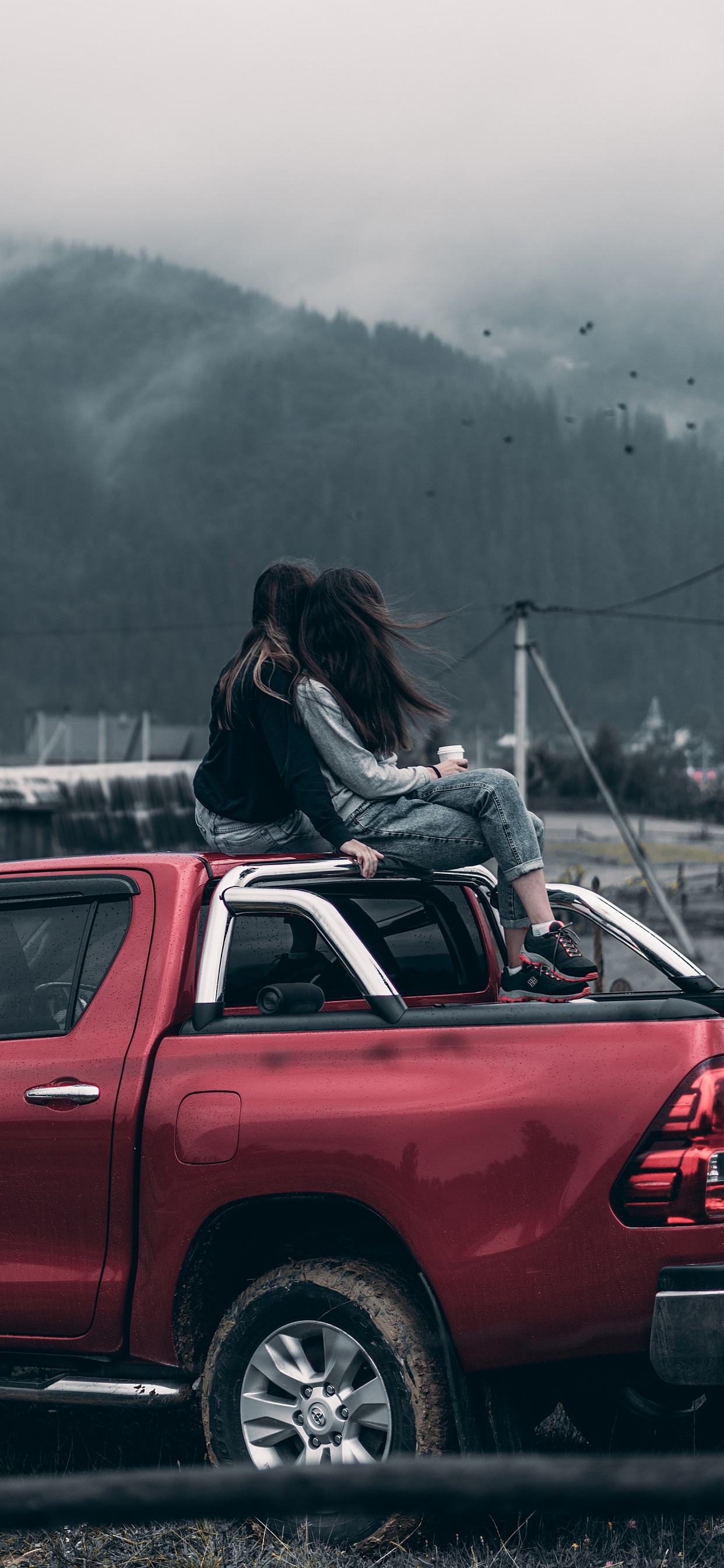 Обои Пикап, авто, грузовик, Тойота hilux, toyota в разрешении 1242x2688