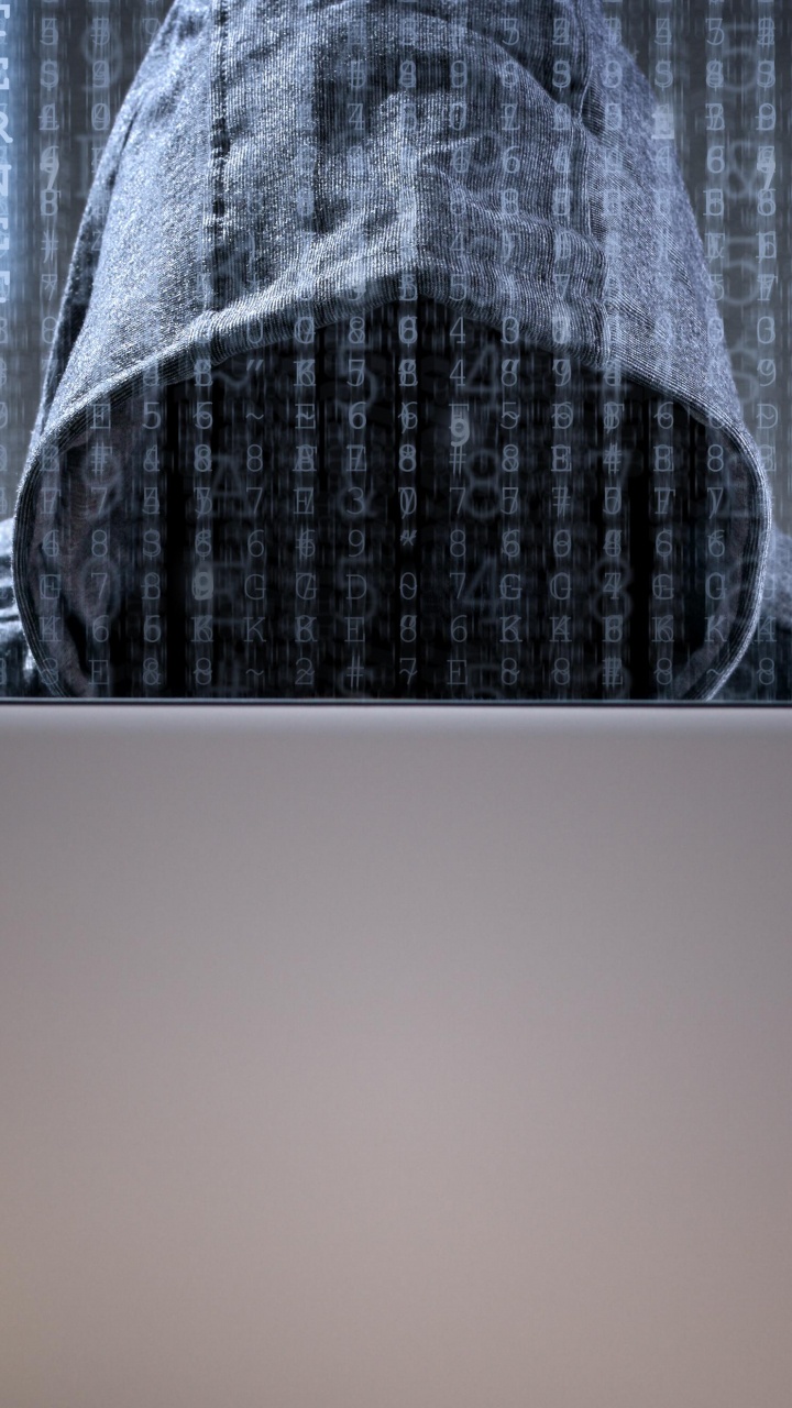 Обои Хакер безопасности, комната, технологии, дизайн интерьера, мебель в разрешении 720x1280