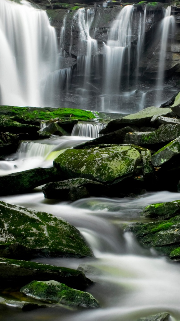 Обои водопад, государственный парк, парк, национальный парк, природный заповедник в разрешении 720x1280