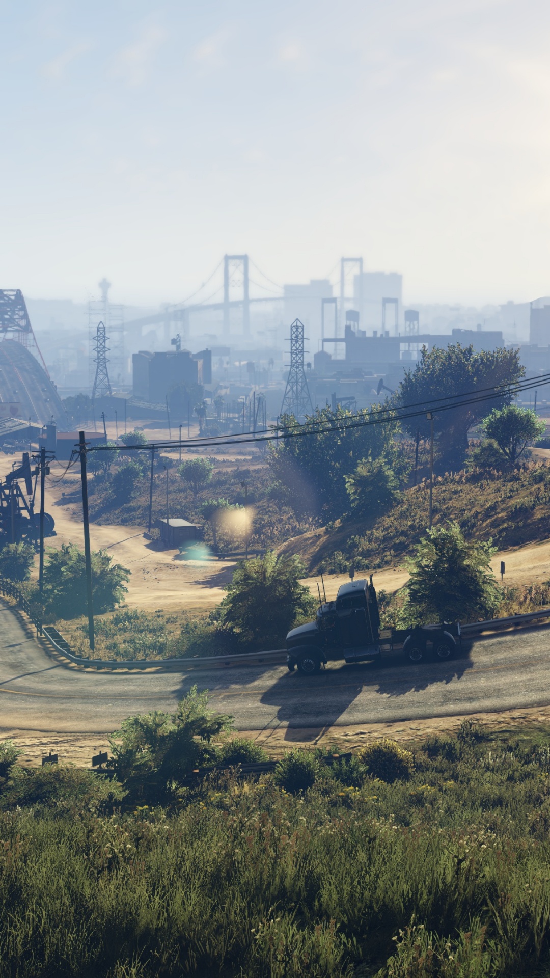 Обои дерево, playstation 3, playstation 4, grand theft auto v, grand theft auto iv в разрешении 1080x1920