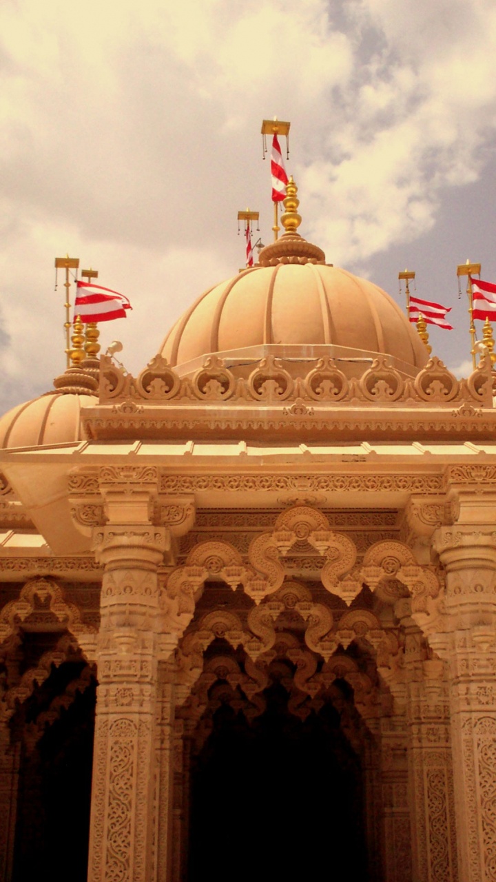 Обои ориентир, индуистский храм, место поклонения, историческое место, здание в разрешении 720x1280
