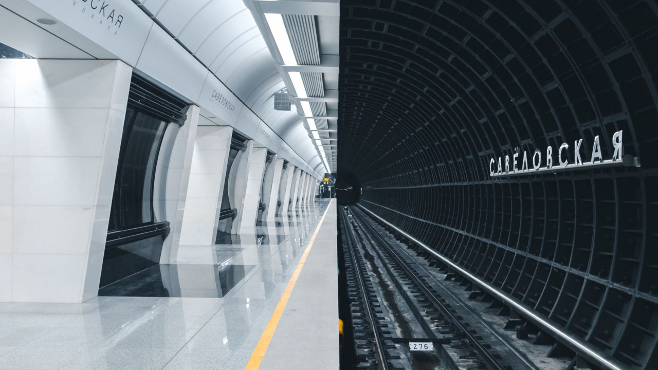 Обои скоростной транспорт, метро последний свет, Metro Exodus, поезд, станция метро в разрешении 1280x720