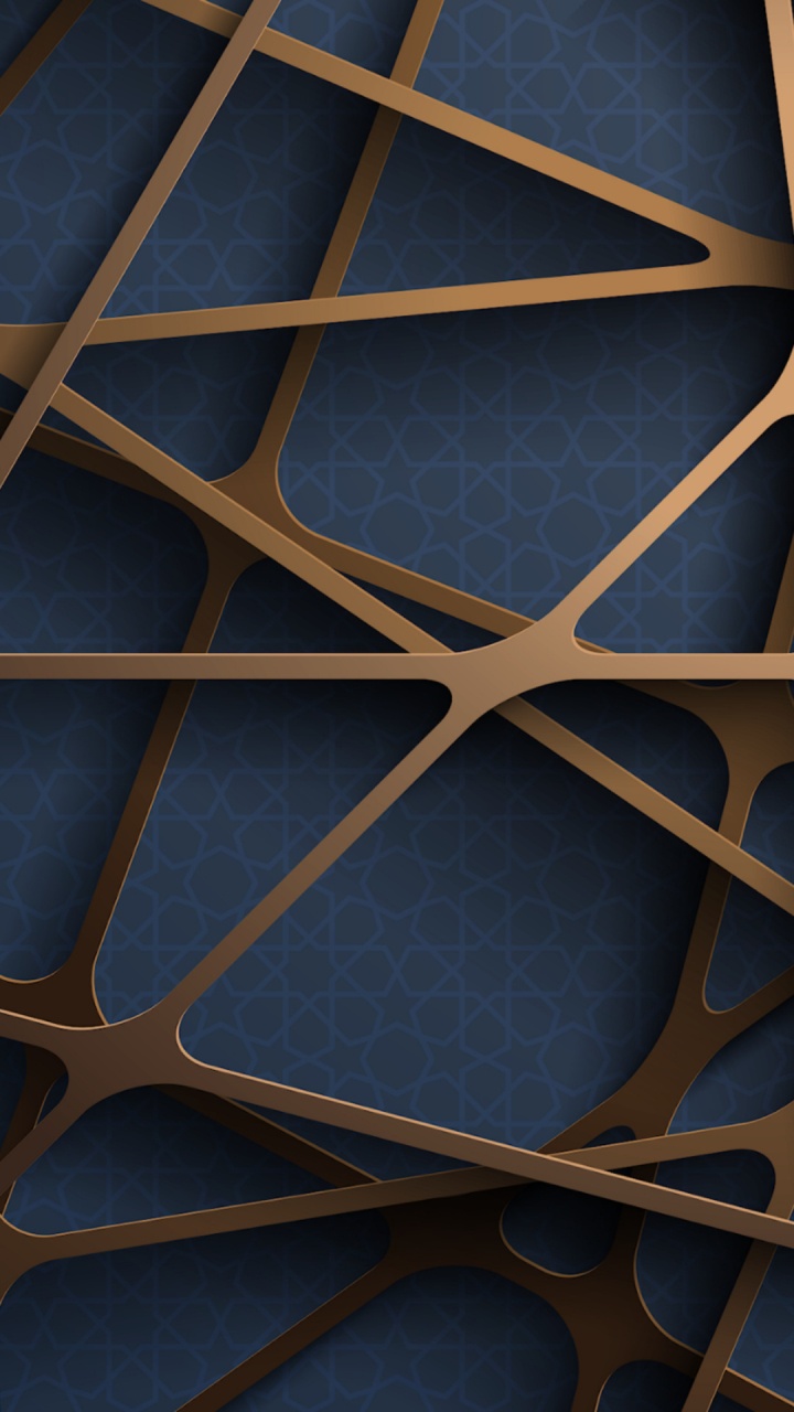 Обои симметрия, телефон, коричневый цвет, синий, лазурный в разрешении 720x1280