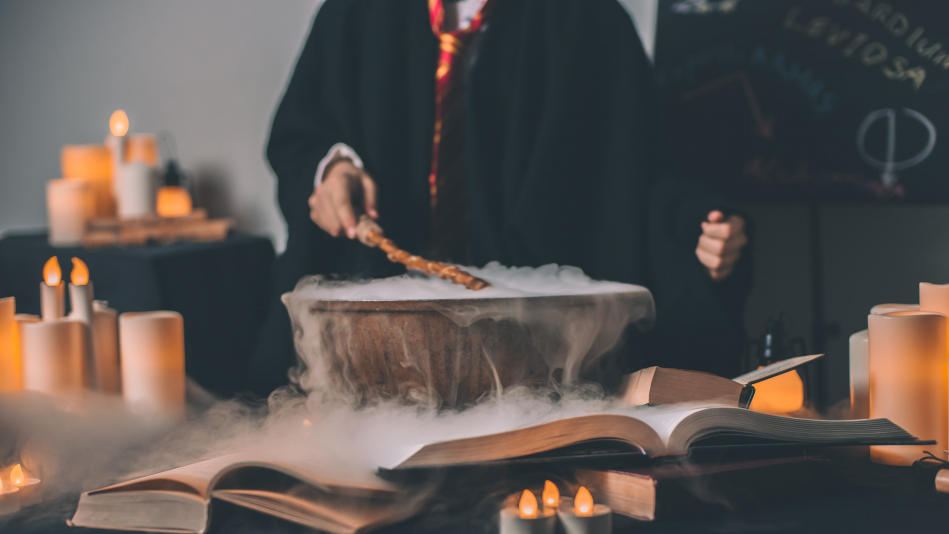 Обои гарри поттер эстетика, Гарри Поттер, наследие Хогвартса, лондон тур по студии warner bros, Драко Малфой в разрешении 1920x1080