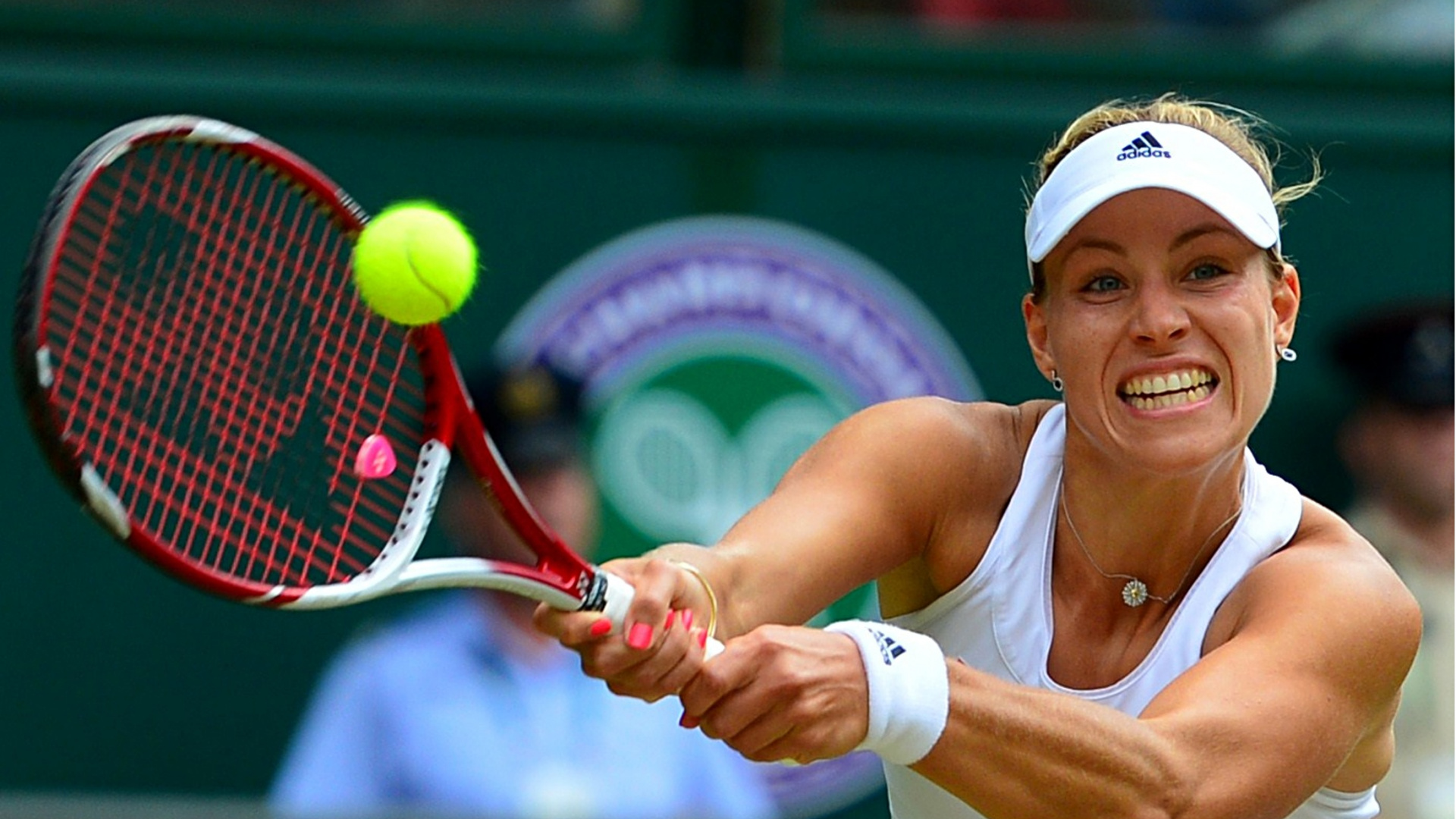 Обои теннисист, теннис, струны, ракетка спорт, ракетки в разрешении 1920x1080