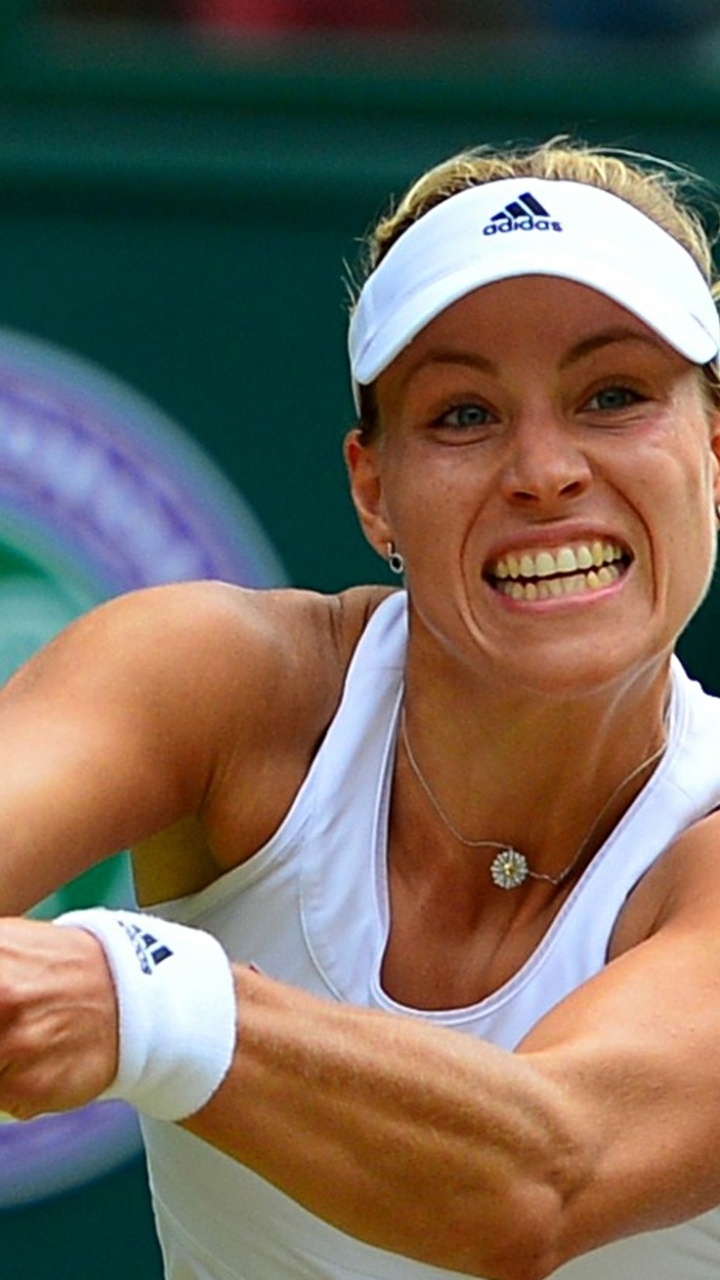 Обои теннисист, теннис, струны, ракетка спорт, ракетки в разрешении 720x1280