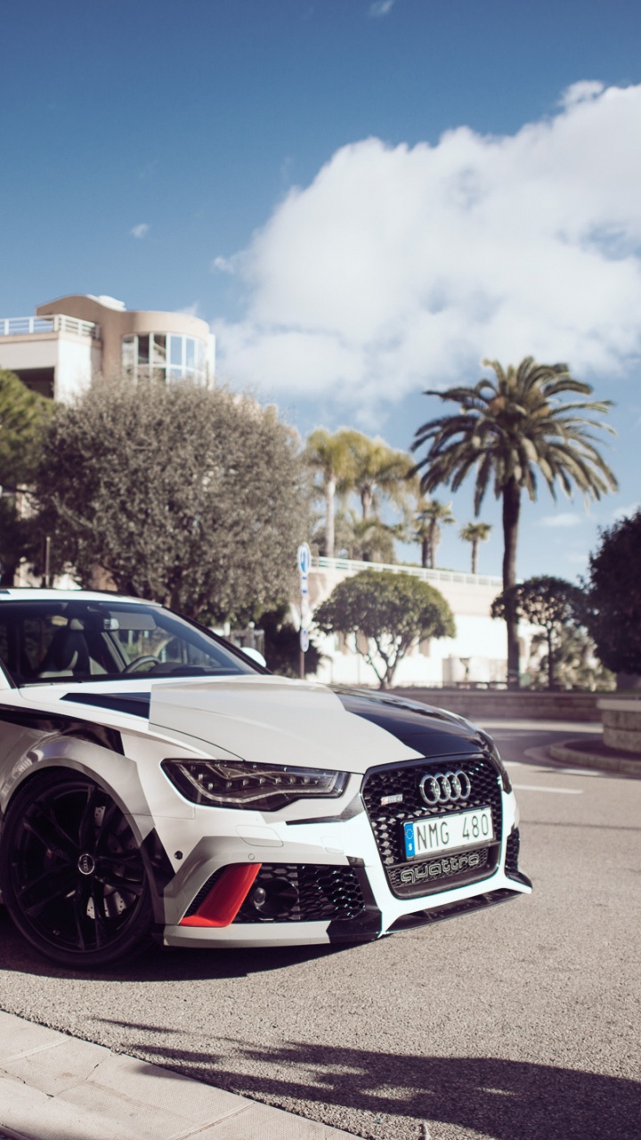 Обои audi rs 6, audi, авто, семейный автомобиль, спорткар в разрешении 720x1280
