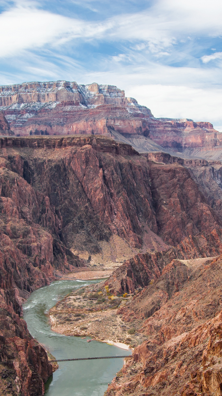Обои национальный парк, бесплодные земли, каньон, формирование, откос в разрешении 750x1334