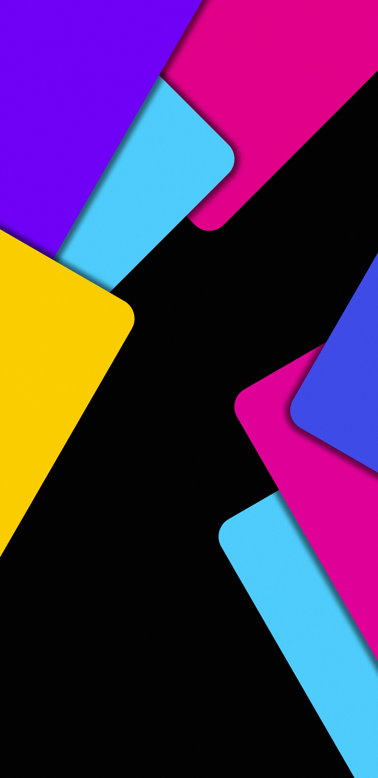 Обои графический дизайн, дизайн, красочность, прямоугольник, лазурный в разрешении 1440x2960