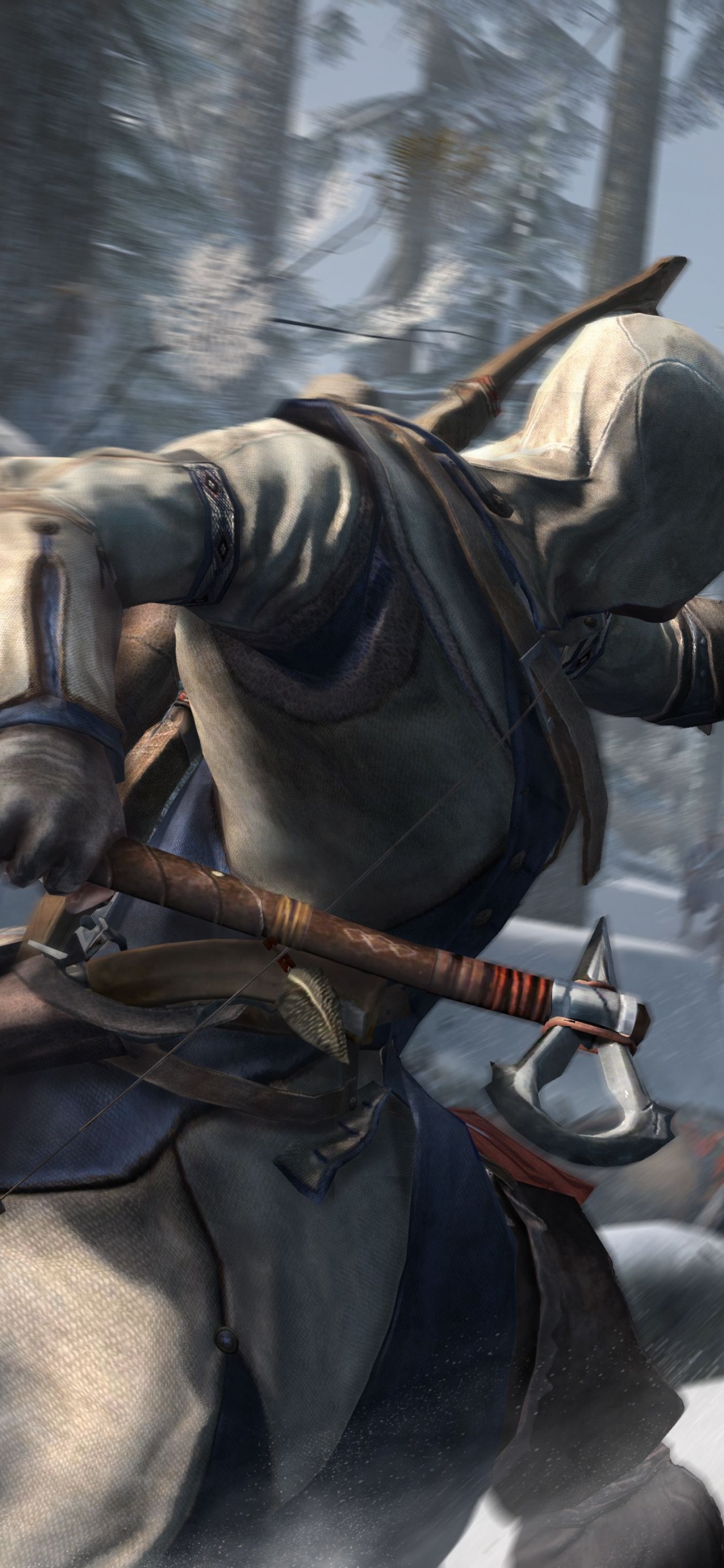 Обои Assassins Creed III, assassins creed, assassins creed origins, ubisoft, Коннор кенуэй в разрешении 1125x2436