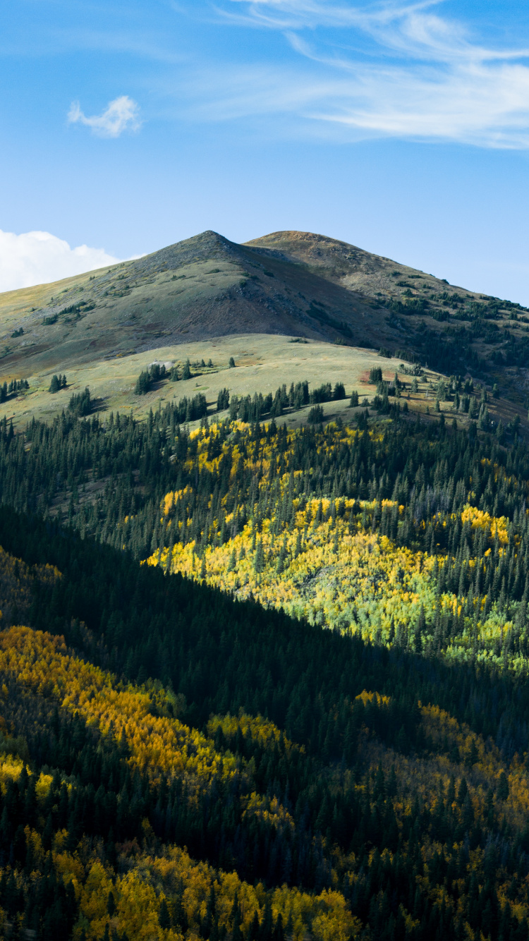 Обои горный рельеф, природа, гора, дикая местность, растительность в разрешении 750x1334