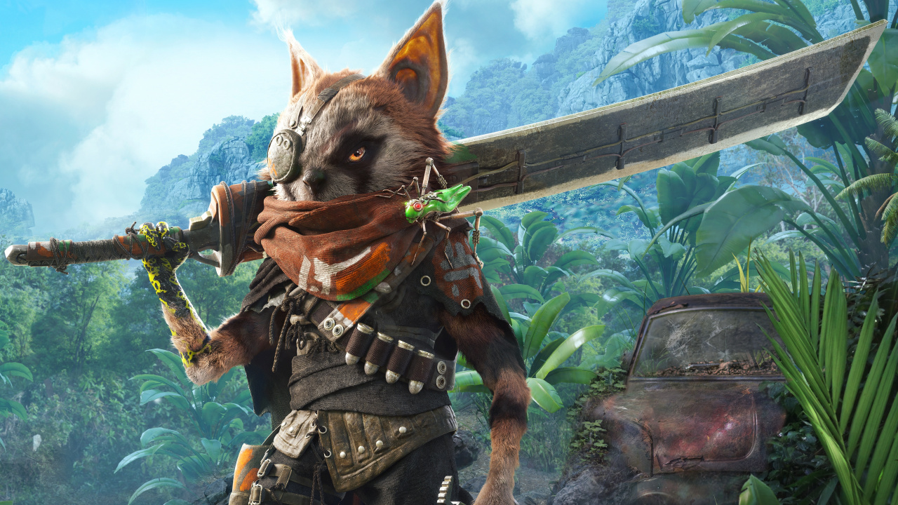 Обои Biomutant, компьютерная игра, игры, приключенческая игра, стратегии видео игры в разрешении 1280x720