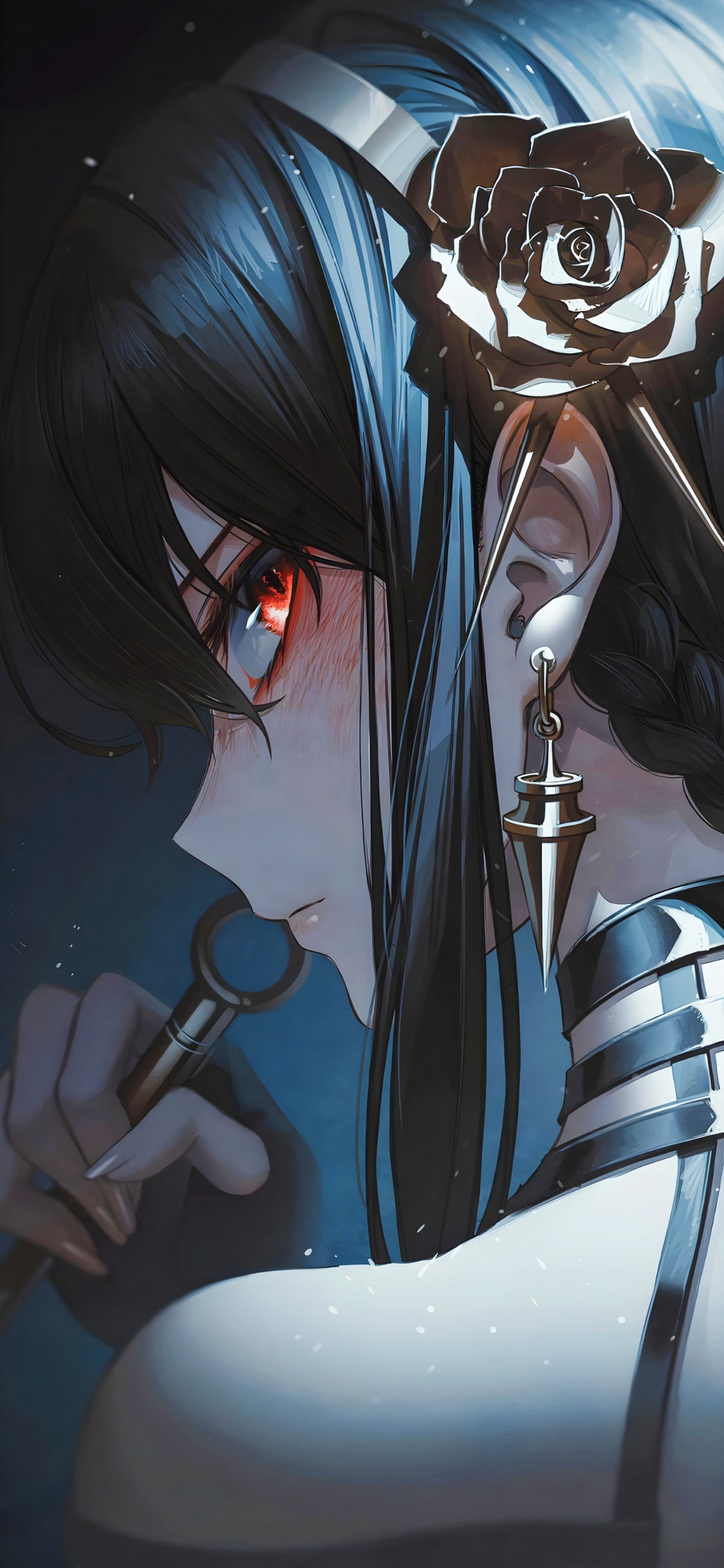 Обои твое фальшивое ожерелье, серьга, твоя кузница, мультик, ожерелье в разрешении 1125x2436