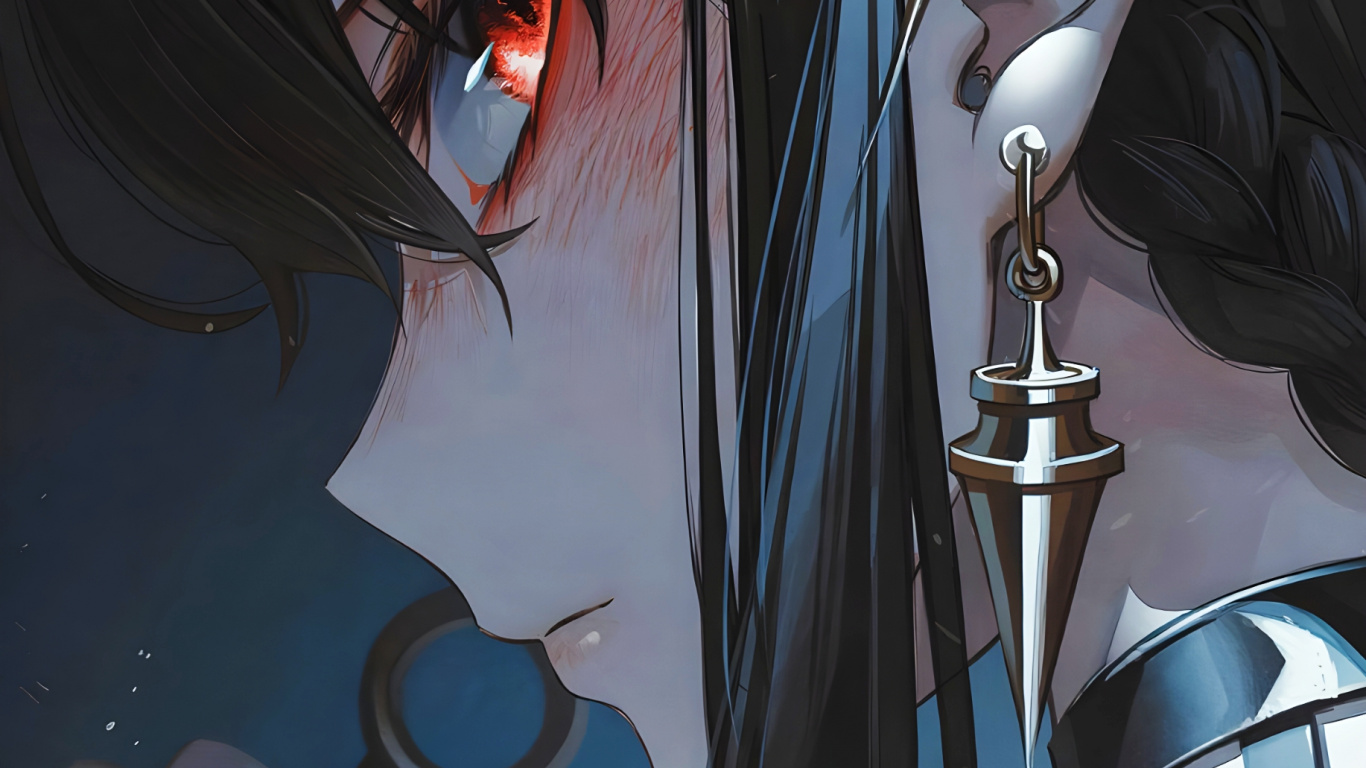 Обои твое фальшивое ожерелье, серьга, твоя кузница, мультик, ожерелье в разрешении 1366x768