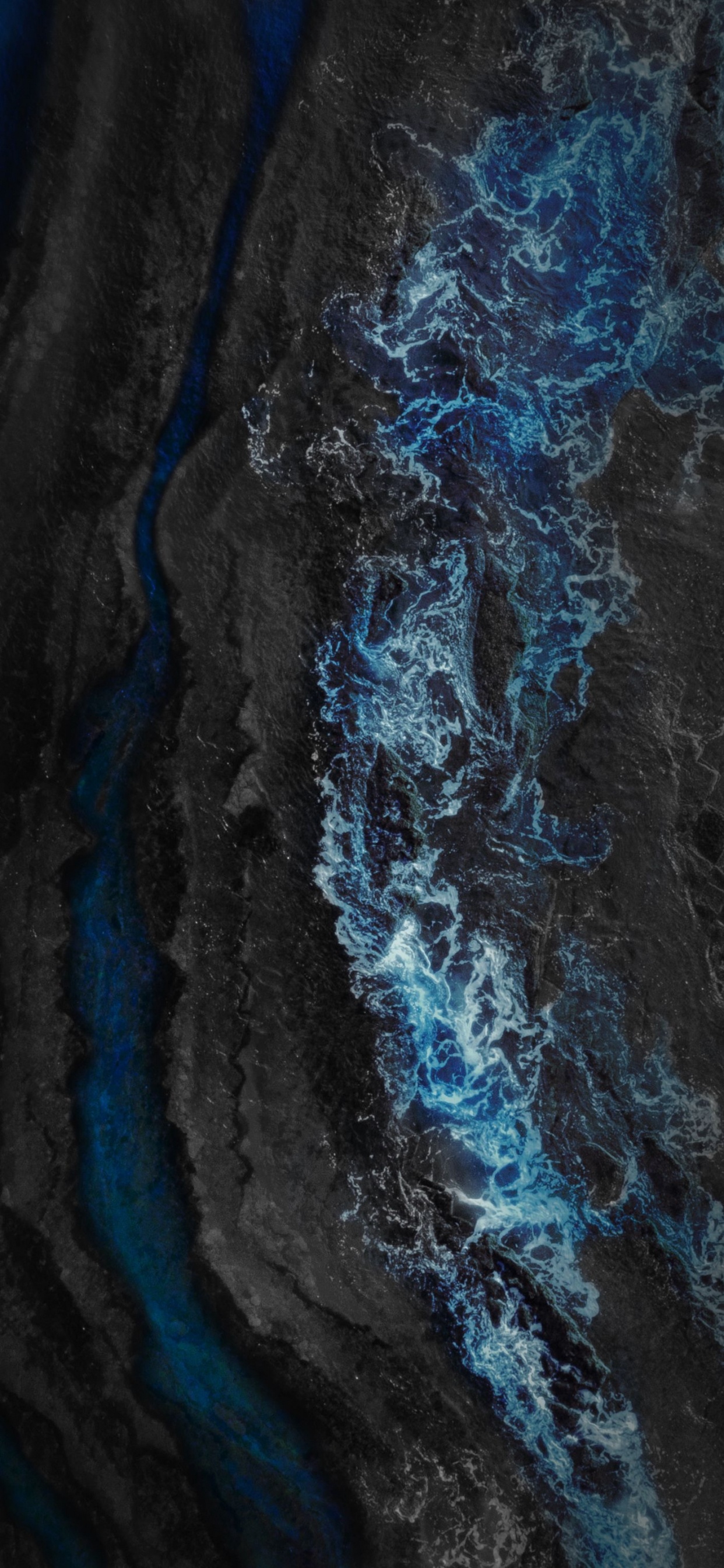 Обои живопись, Тикток, вода, лазурный, водоток в разрешении 1242x2688