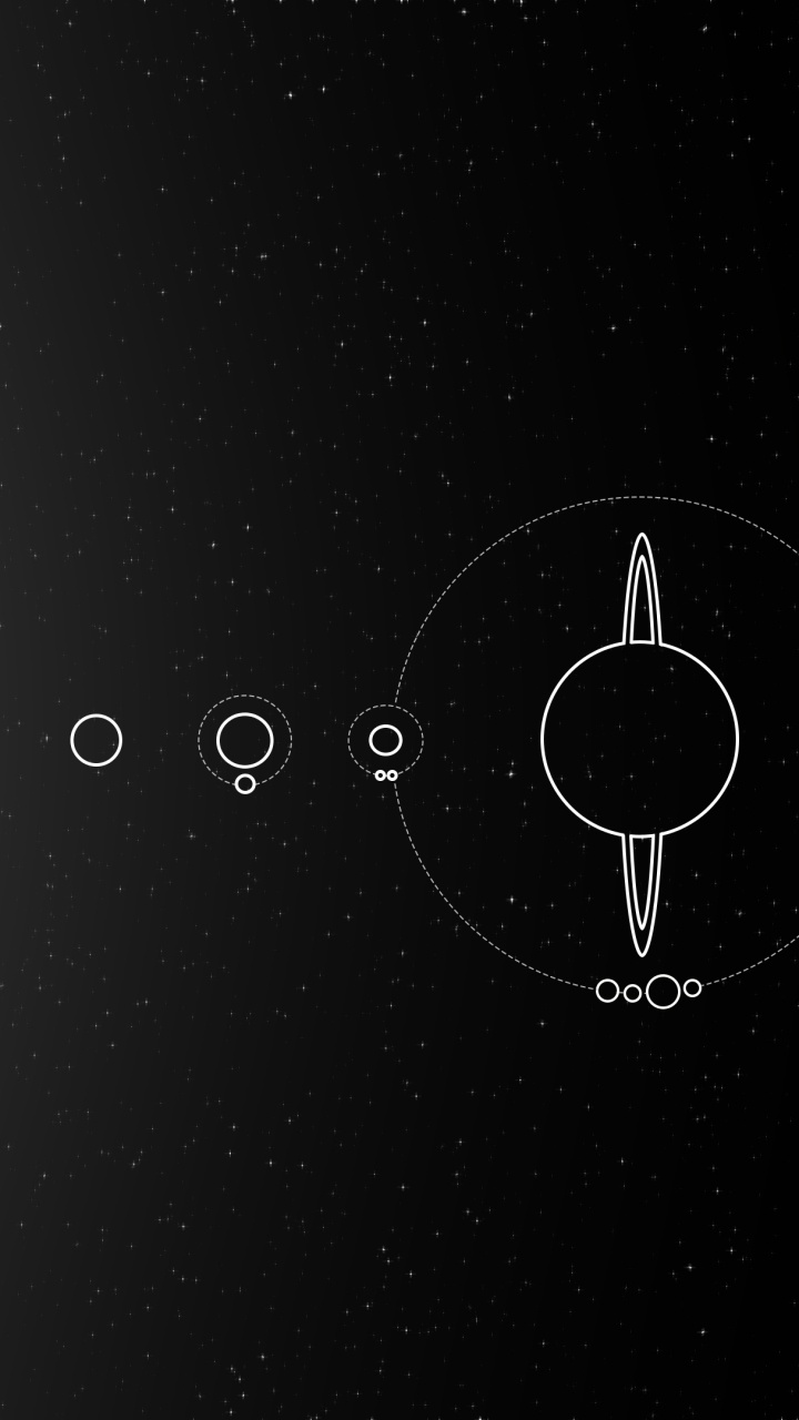 Обои атмосфера, круг, космос, астрономический объект, наука в разрешении 720x1280