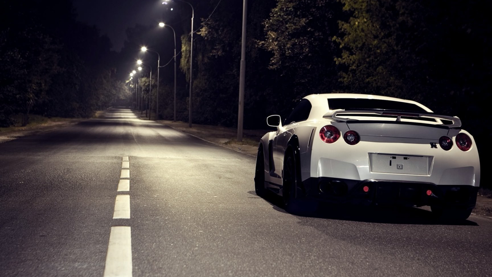 Обои Ниссан, авто, суперкар, спорткар, дорога в разрешении 1920x1080