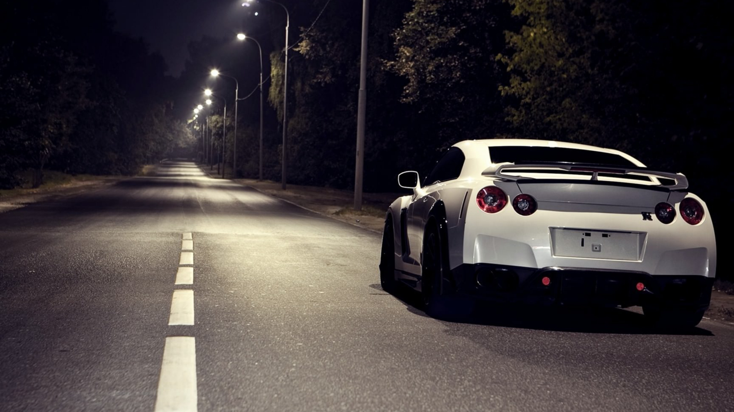 Обои Ниссан, авто, суперкар, спорткар, дорога в разрешении 2560x1440