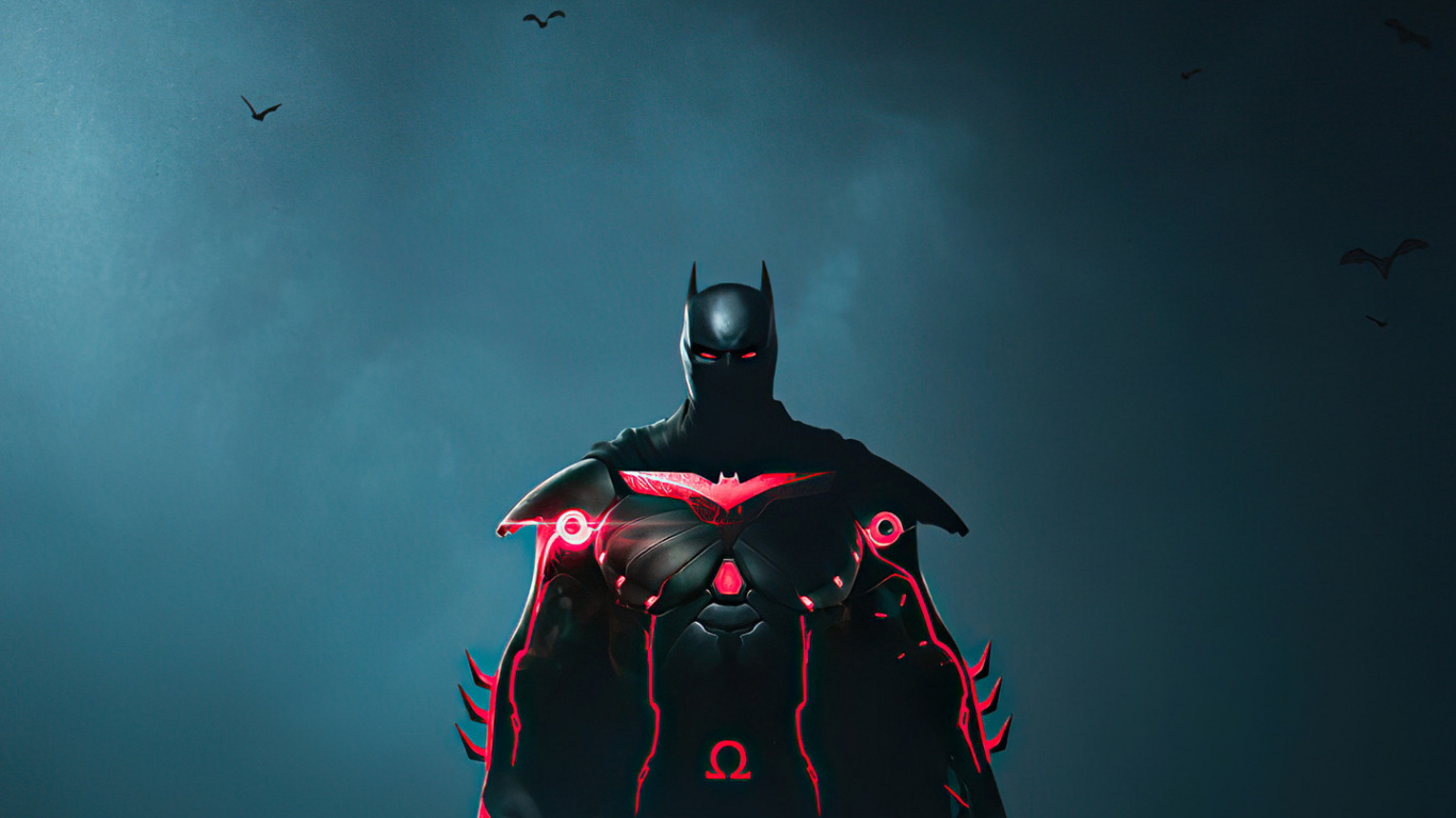 Обои вода, верхняя одежда, плащ, арт, Лига справедливости в разрешении 1366x768