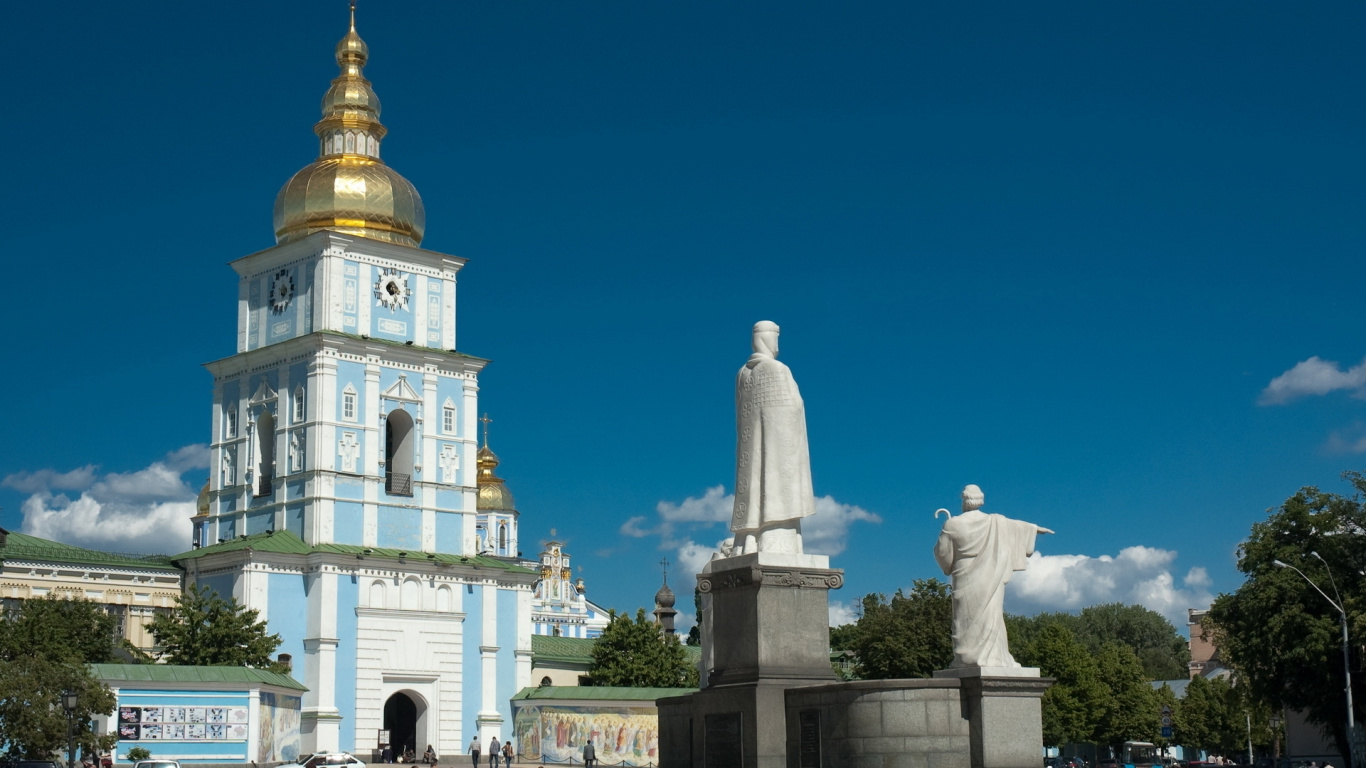 Обои ориентир, историческое место, вышка, памятник, достопримечательность в разрешении 1366x768