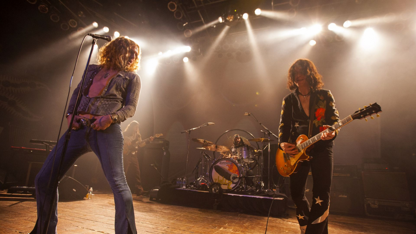 Обои лед Зеппелин, рокконцерт, Лед Зеппелин II, рок, концерт в разрешении 1366x768