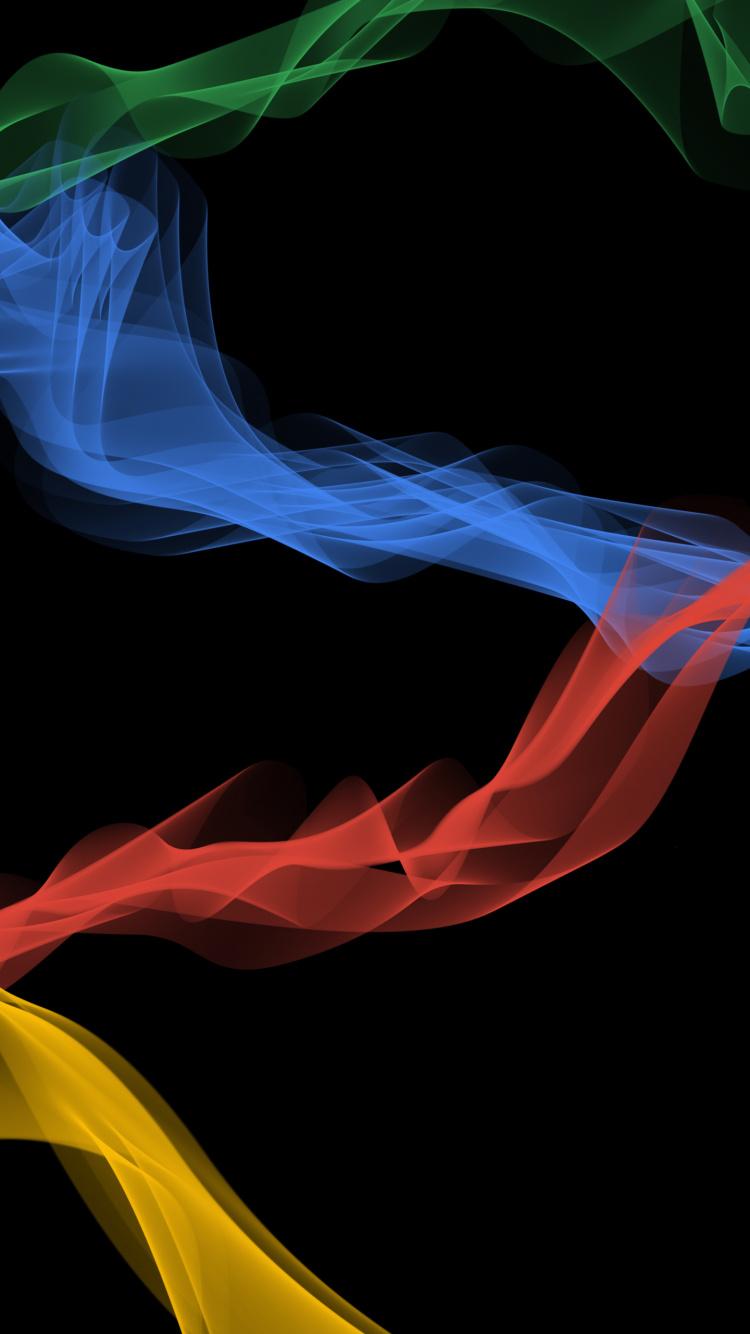 Обои дым, материальное свойство, электрик, арт, пурпурный цвет в разрешении 750x1334