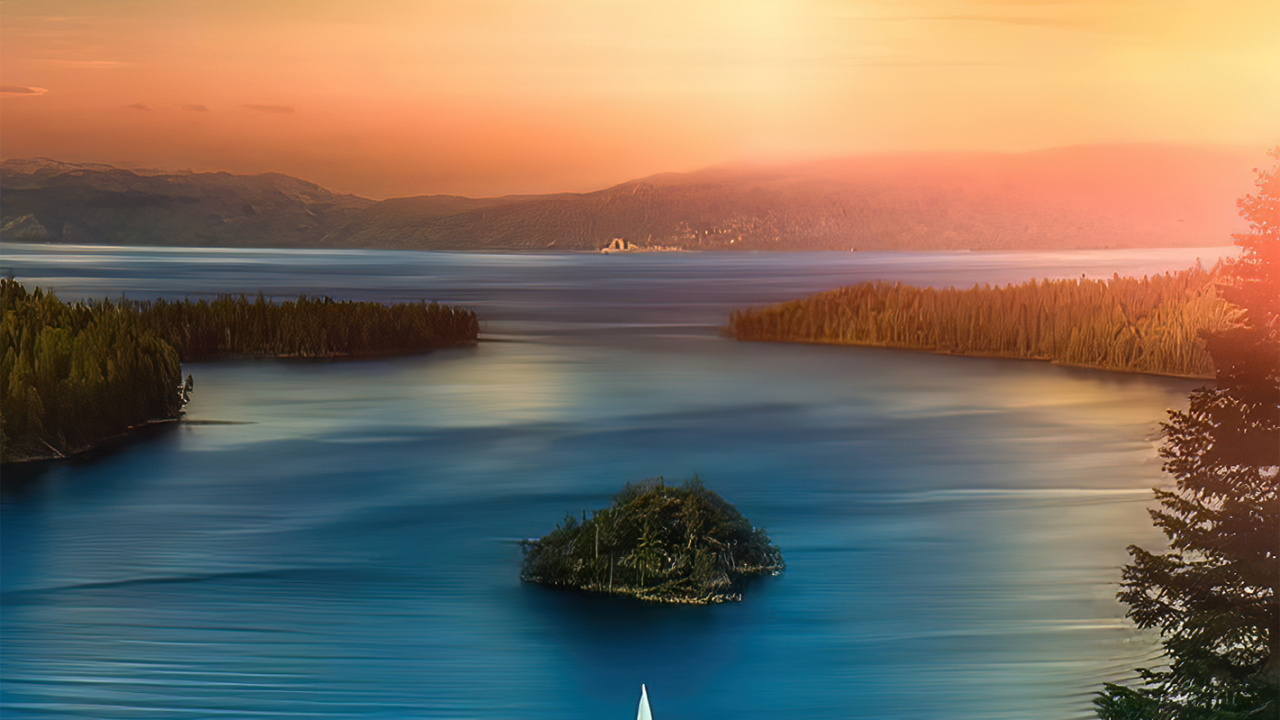 Обои природа, вода, облако, гидроресурсы, природный ландшафт в разрешении 1280x720