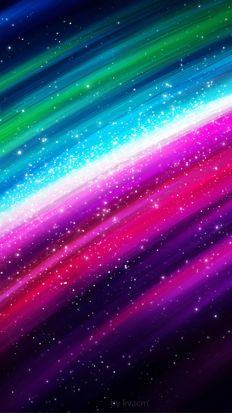 Обои пурпур, свет, Фиолетовый, Аврора, атмосфера в разрешении 750x1334