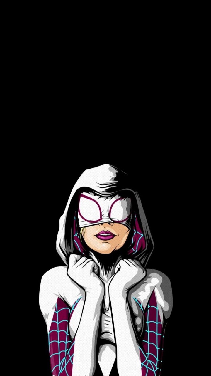 Обои Женщина-Паук, Гвен паук, Гвен Стейси, человек-паук, постер в разрешении 720x1280