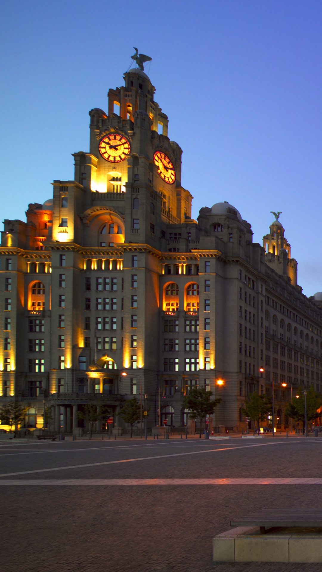 Обои Манчестер, ориентир, город, здание, населенный пункт в разрешении 1080x1920