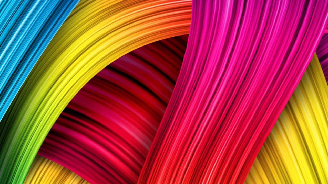 Обои синий, зеленый, Апельсин, красочность, желтый в разрешении 1280x720