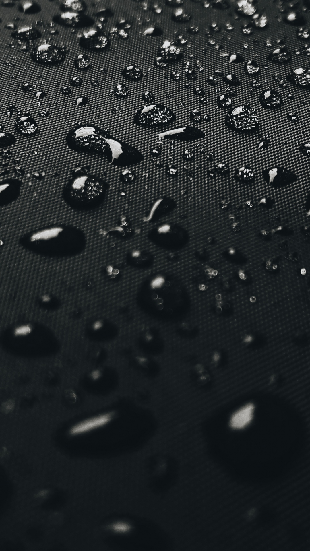 Обои вода, черный, падение, влага, дождь в разрешении 1080x1920