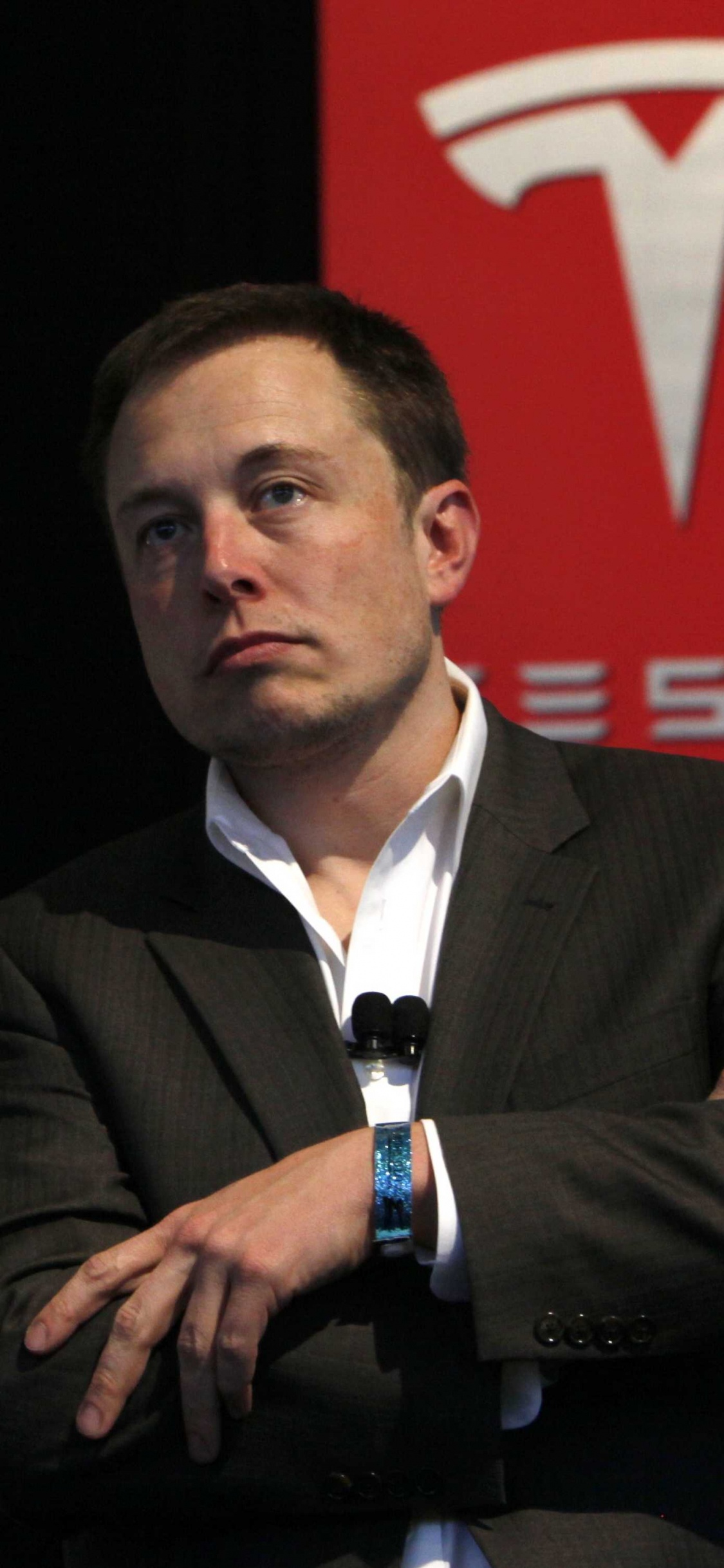 Обои Илон Маск, Tesla Model S, Tesla Model X, авто, публичное выступление в разрешении 1125x2436