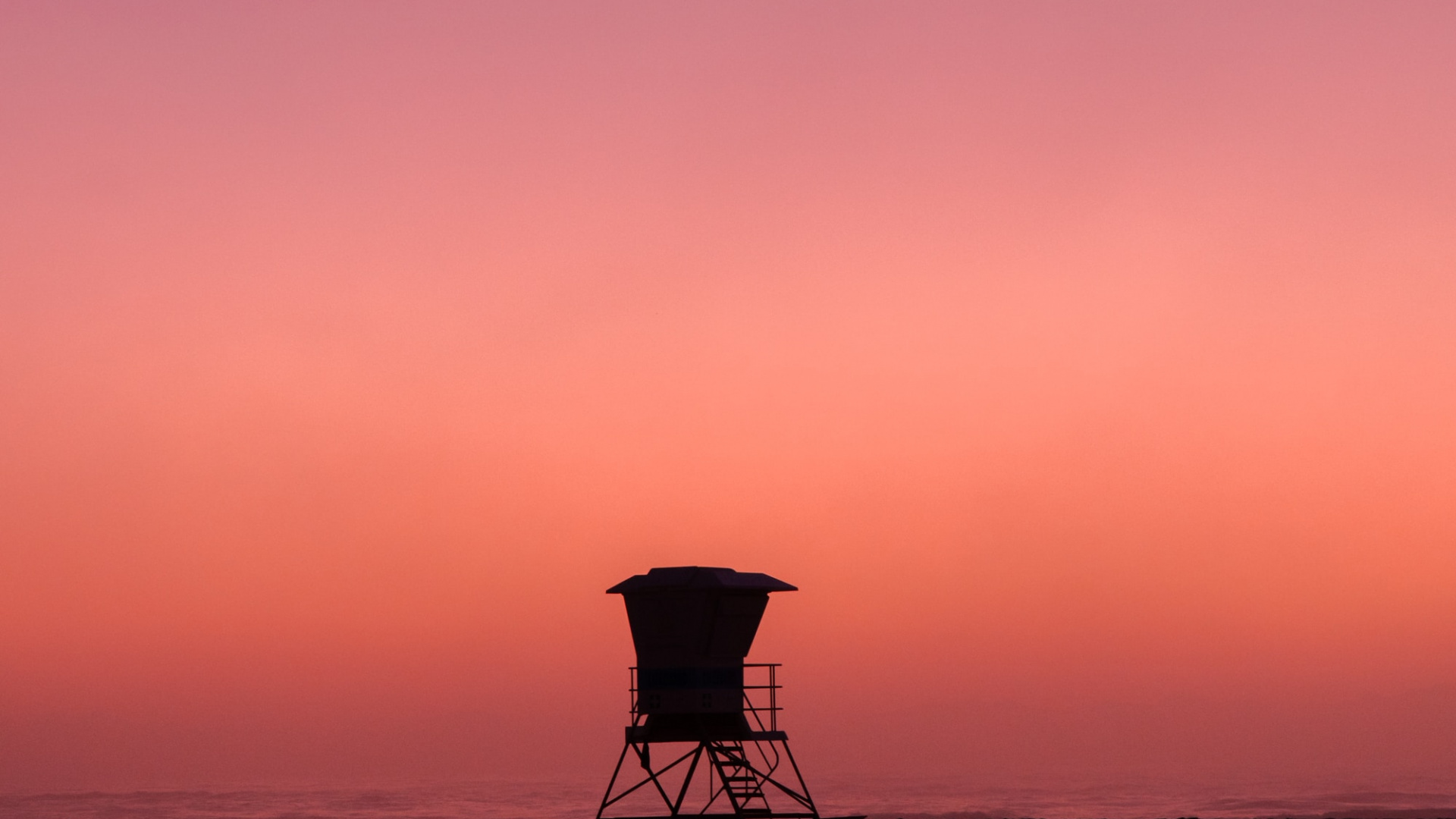 Обои закат, apple, отражение, горизонт, восход солнца в разрешении 1920x1080