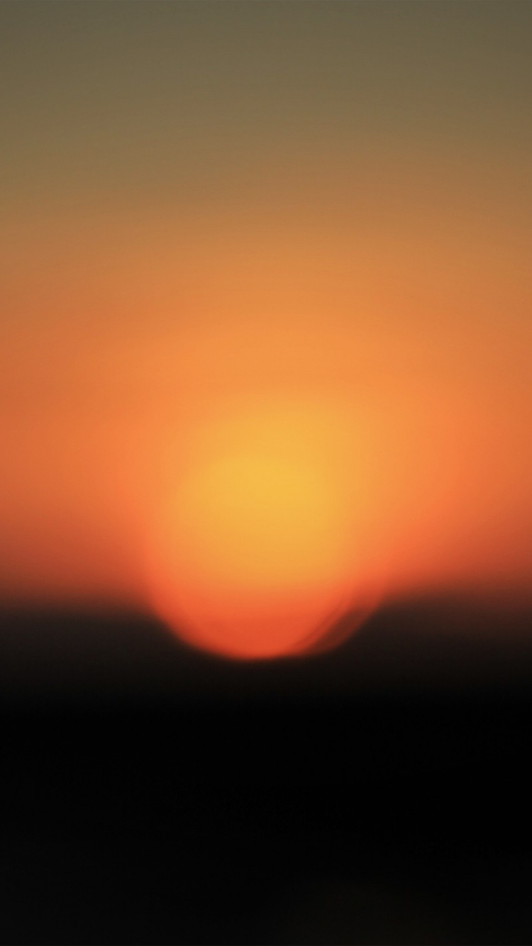 Обои атмосфера, горизонт, восход солнца, закат, солнце в разрешении 750x1334