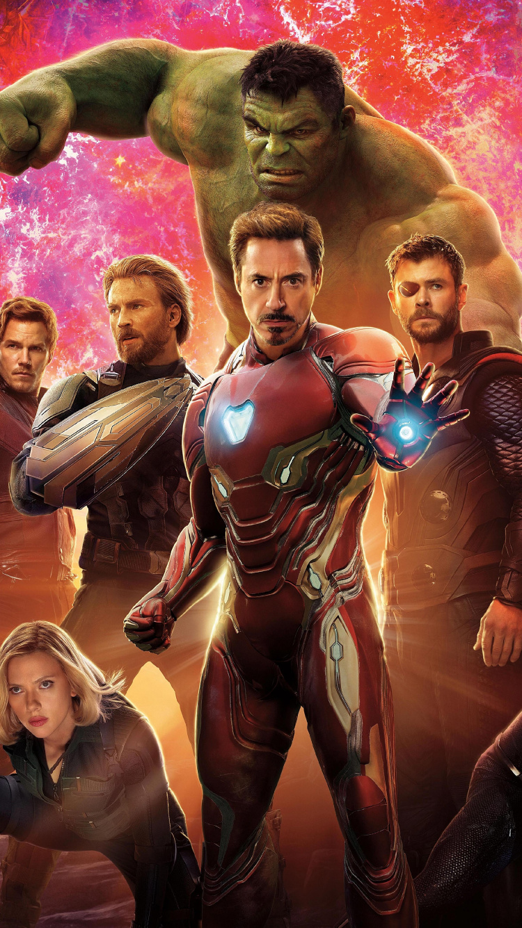 Обои арт, анимация, Капитан Америка, мифология, ТОР в разрешении 750x1334