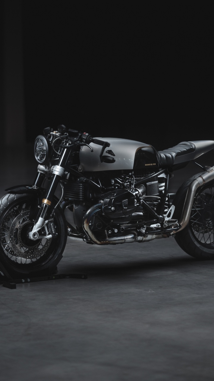 Обои автомобиль BMW r9t, авто, мотоцикл, БМВ R ниньет городских г с, выхлопная система в разрешении 720x1280