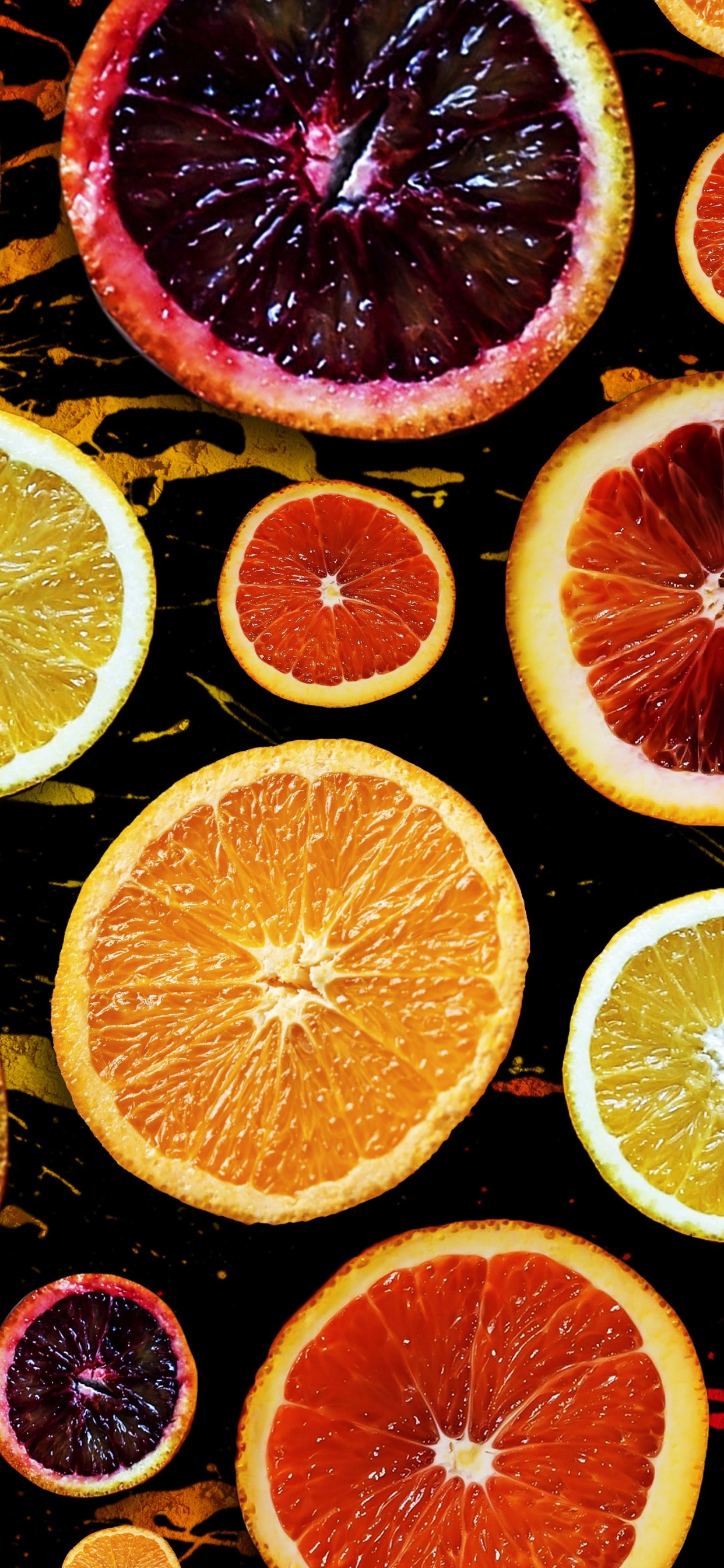 Обои Рангпур, мандарин, Танжело, Клементина, бессемянные плоды в разрешении 1242x2688