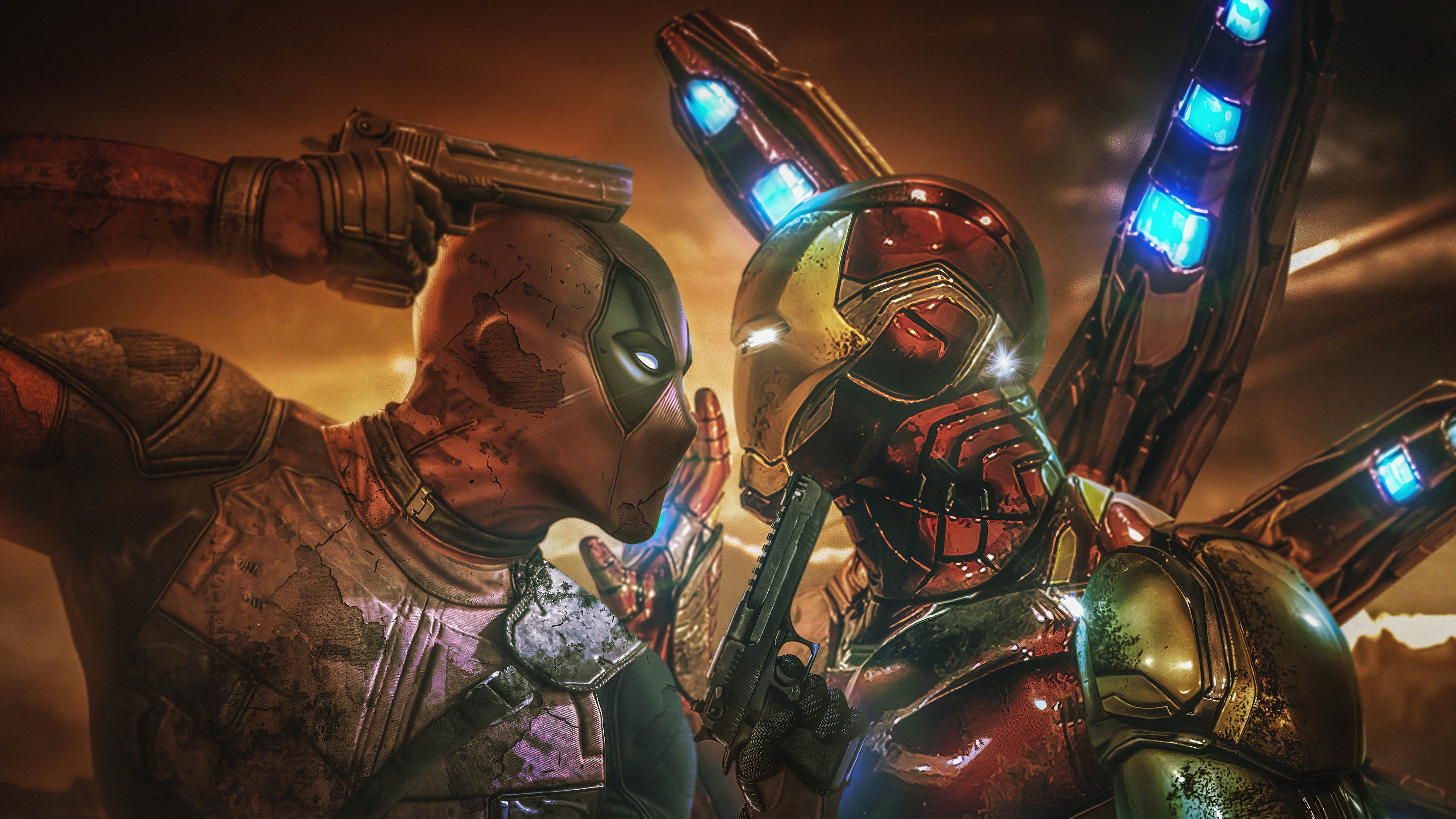 Обои Цифровой композитинг, компьютерная игра, вымышленный персонаж, характер, суперзлодей в разрешении 3840x2160