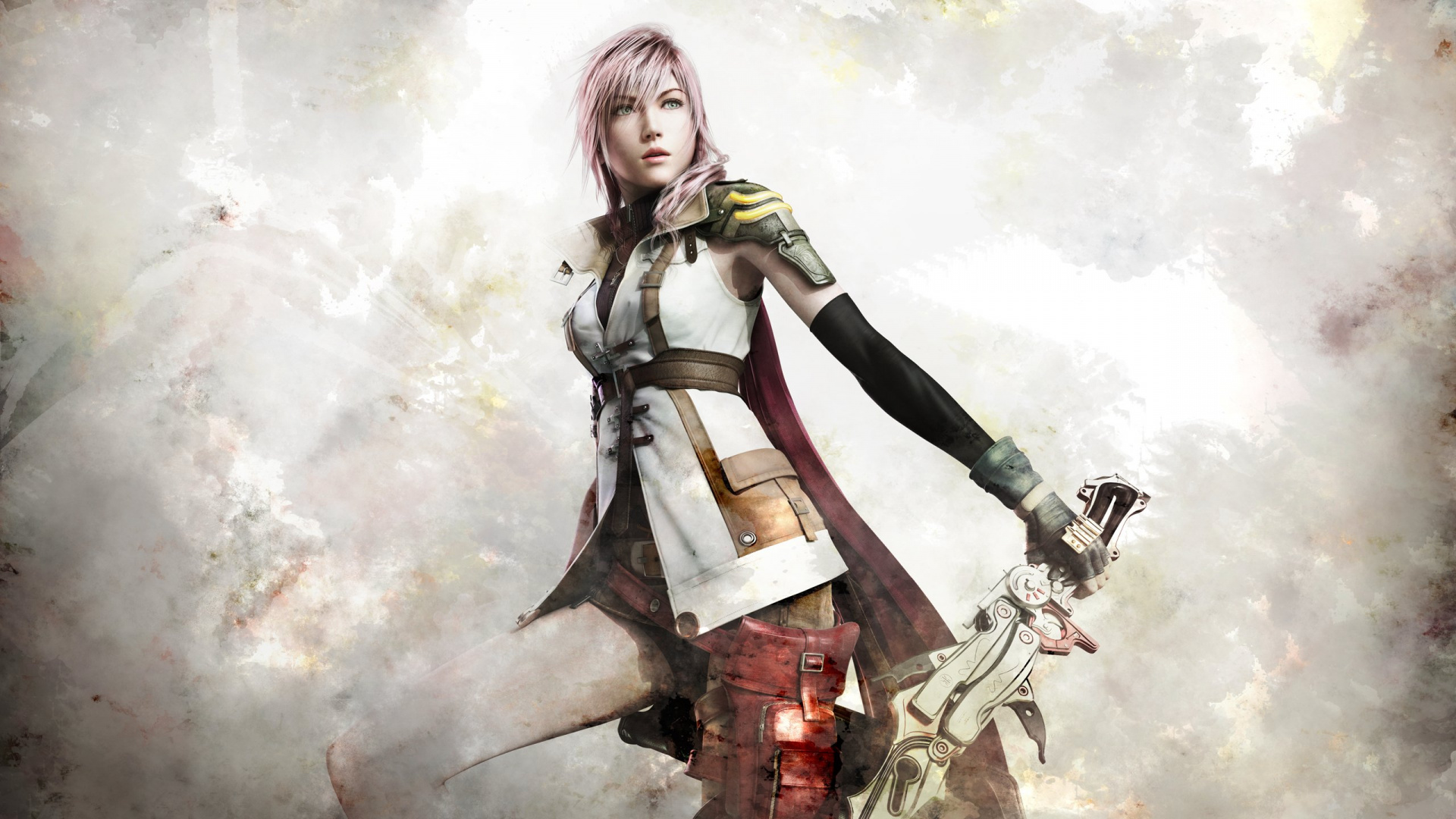 Обои final fantasy xiii, молния, Dissidia Final Fantasy, Тифа Локхарт, женщина воин в разрешении 1920x1080