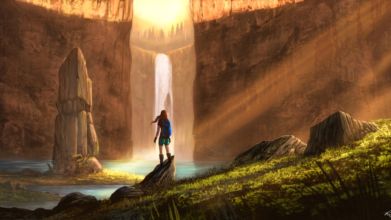 Обои Природа М, природа, пейзаж, местность, мифология в разрешении 1366x768