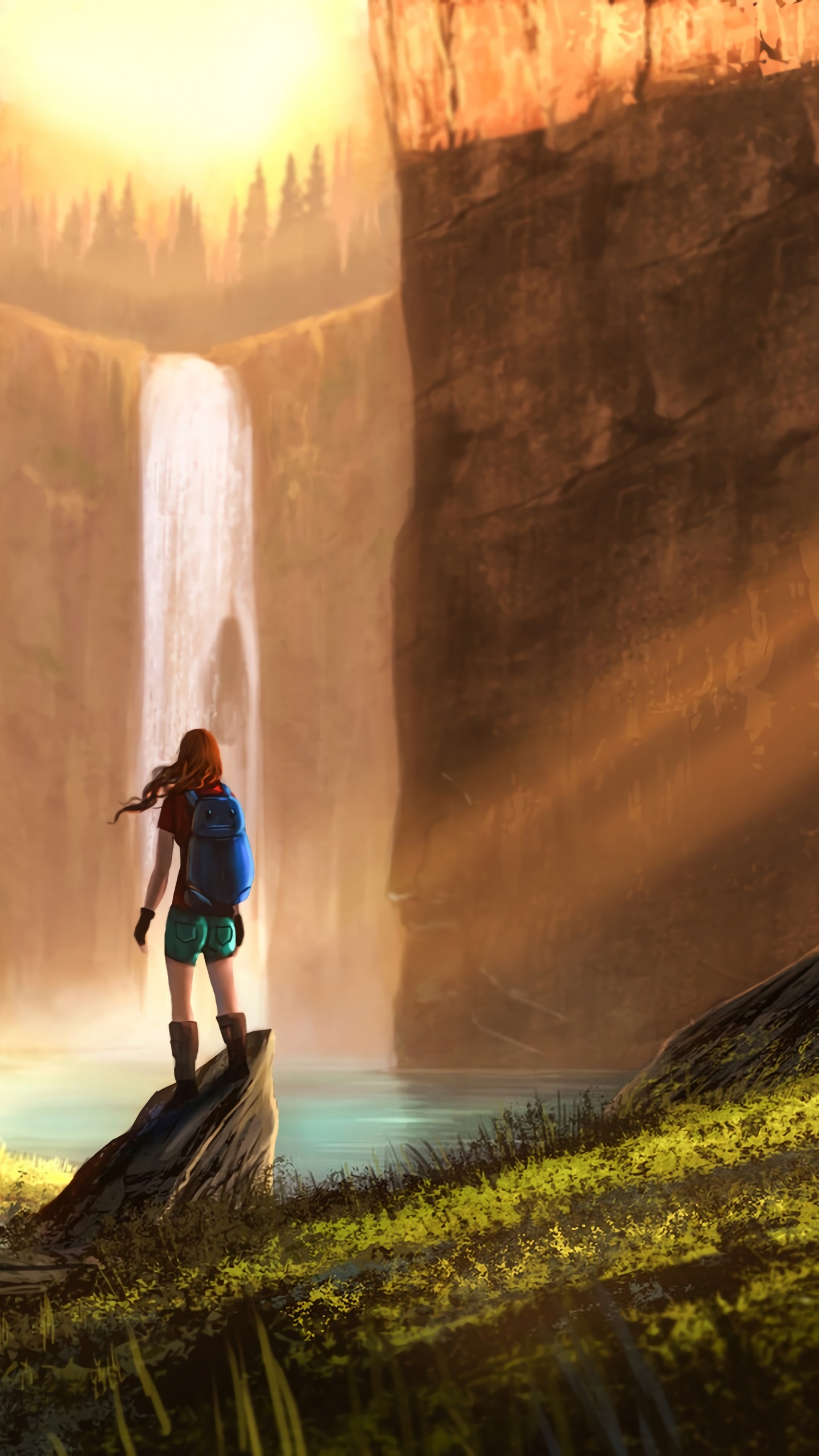 Обои Природа М, природа, пейзаж, местность, мифология в разрешении 1440x2560