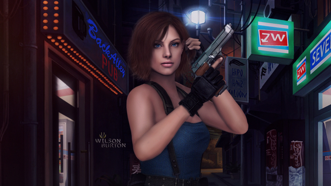 Обои Обитель Зла 3 Немезис, Обитель зла 5, Обитель зла, красота, снимок в разрешении 1280x720