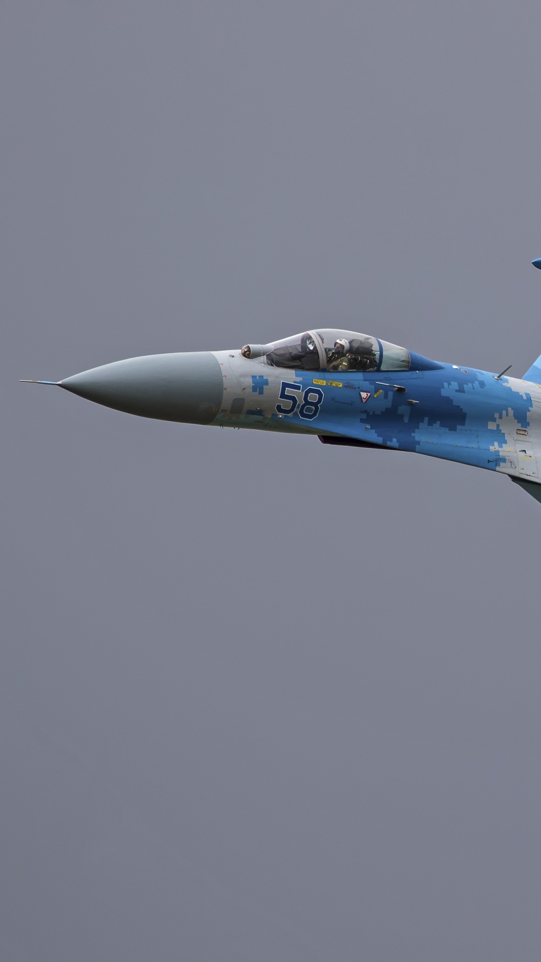 Обои российские ВВС, самолеты, самолет, истребительная авиация, военный самолет в разрешении 1080x1920